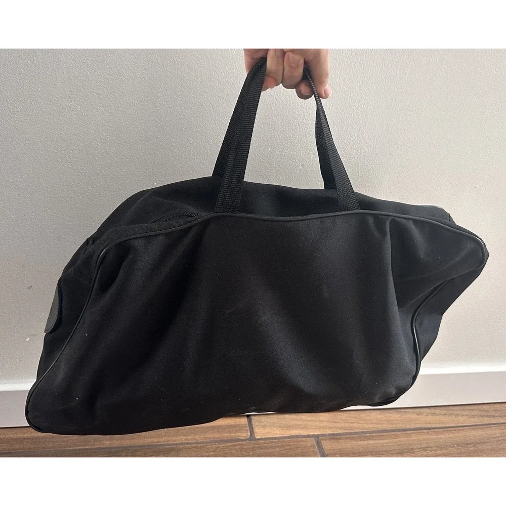 Harley Davidson Harley Motorcycle Black Canvas Tank Travel Luggage 19